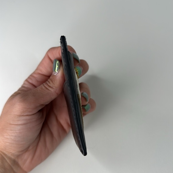 Kate Spade Winter Wonderland Ice Skating Card Holder gift slim wallet - Picture 5 of 9